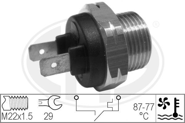 WILMINK GROUP hőkapcsoló, hűtőventilátor WG1777011