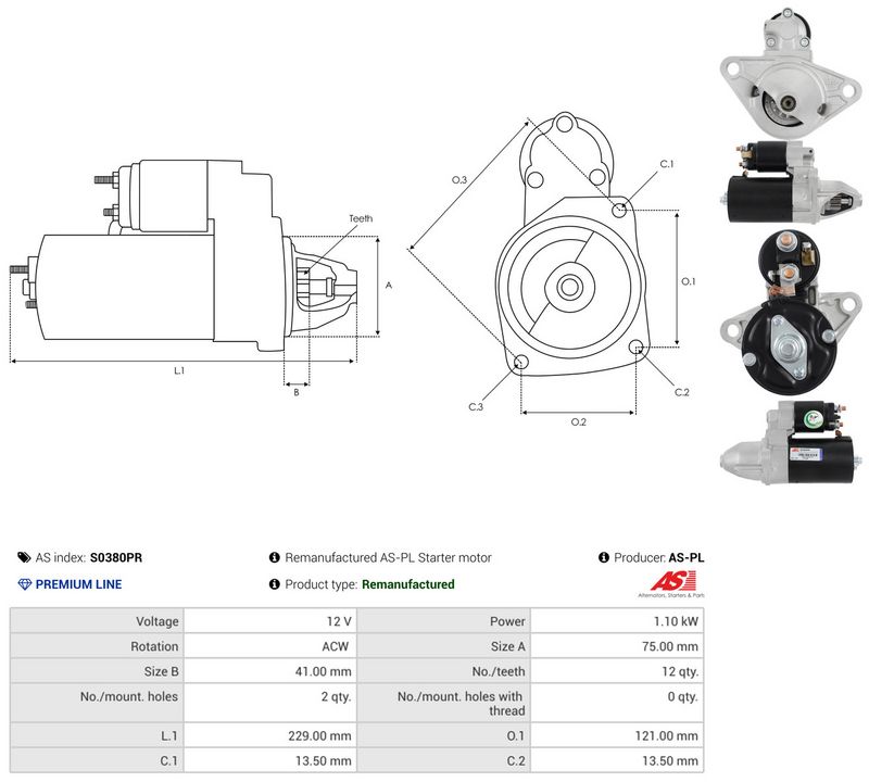 This part match OEM code: NAD101340E