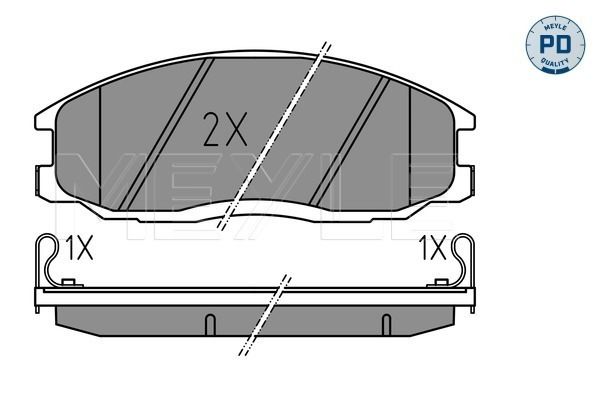 Автозапчасть MEYLE 0252356916PD