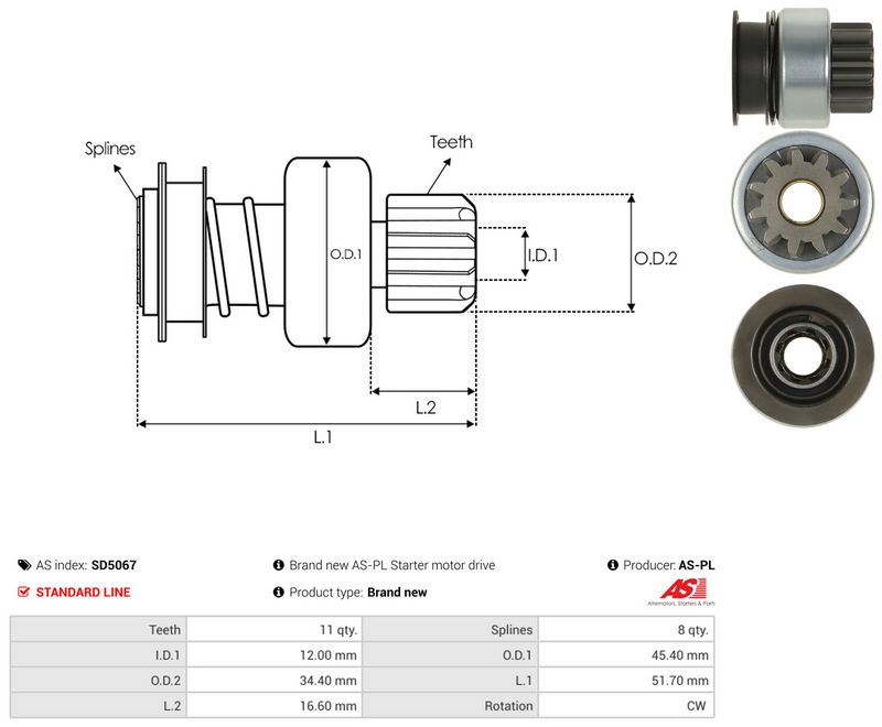 Vabajooks, starter, AS-PL SD5067
