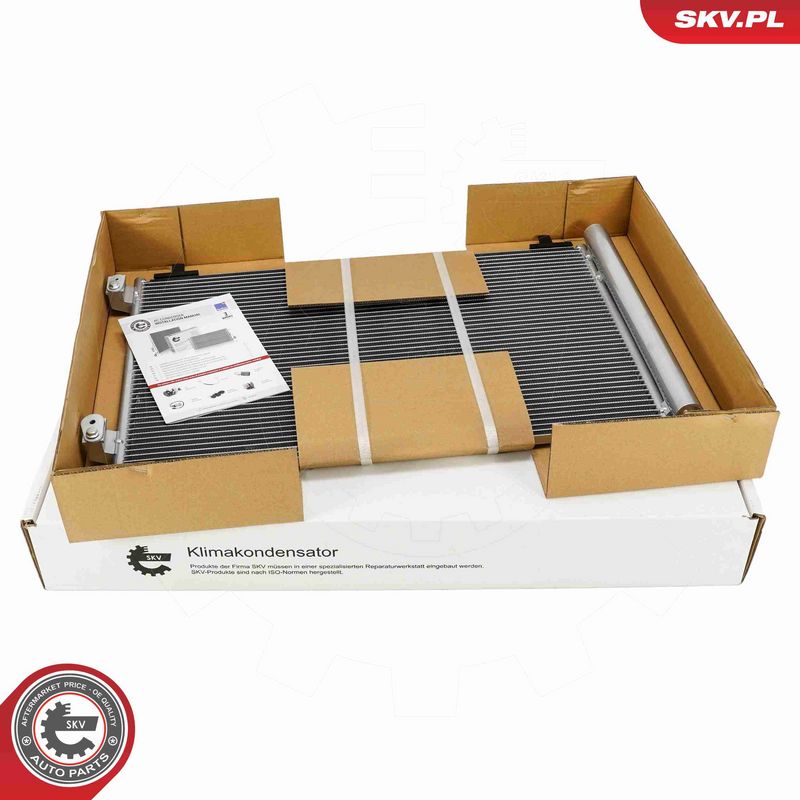 ESEN SKV 86SKV077 Condenser, air conditioning