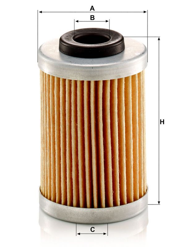 Õlifilter, MANN-FILTER H 43, 2