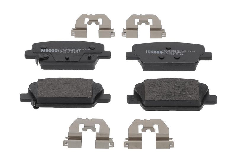 Bremsbelagsatz, Scheibenbremse