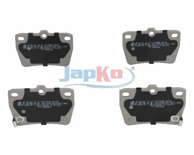 set placute frana,frana disc JAPKO 51256