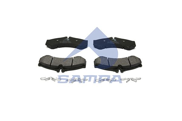 Sada brzdových destiček, kotoučová brzda 093.918