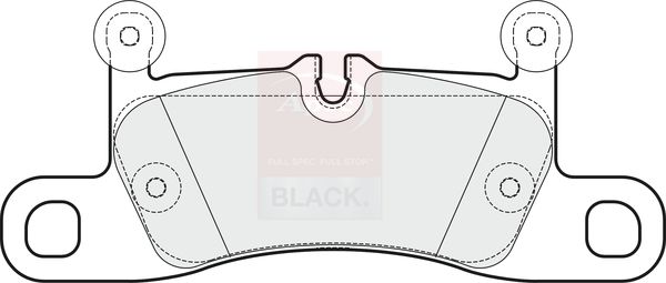 APEC Brake Pad Set, disc brake PAD1796B