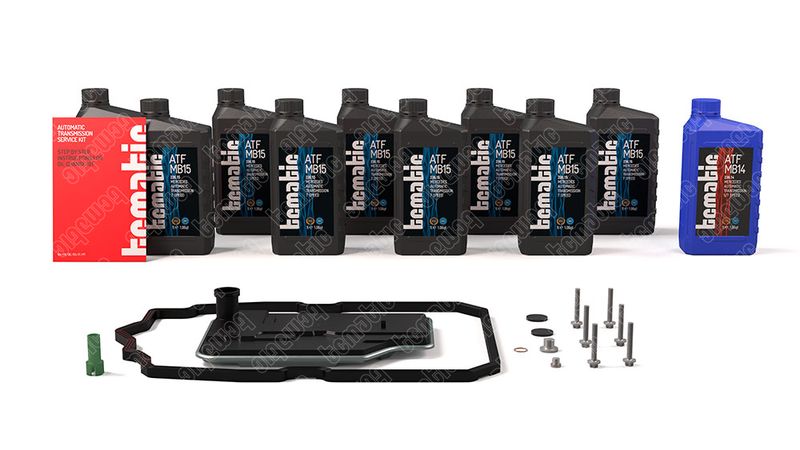 Kit de piezas, cambio de aceite del engranaje distribuidor