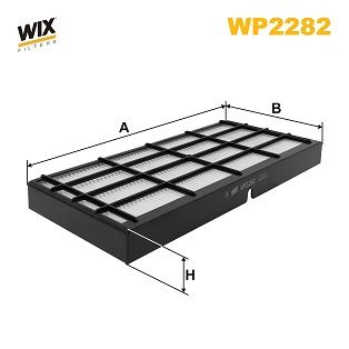 Filtr, vzduch v interiéru WP2282