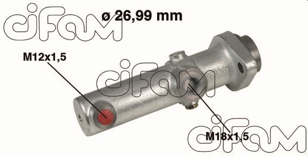 Pompa centrala, frana 202-153 CIFAM