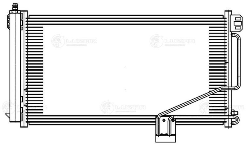 Конденсатор, система кондиціонування повітря, Luzar LRAC1503