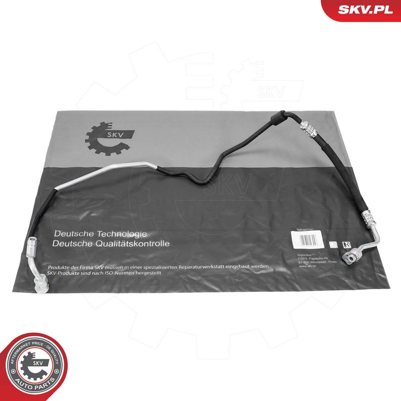 Kõrgsurve-, madalsurvetorustik, kliimaseade, ESEN SKV 54SKV857