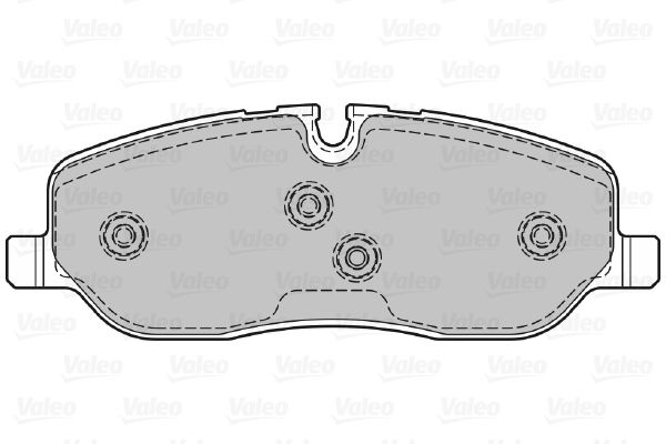 VALEO 598741 Brake Pad Set, disc brake