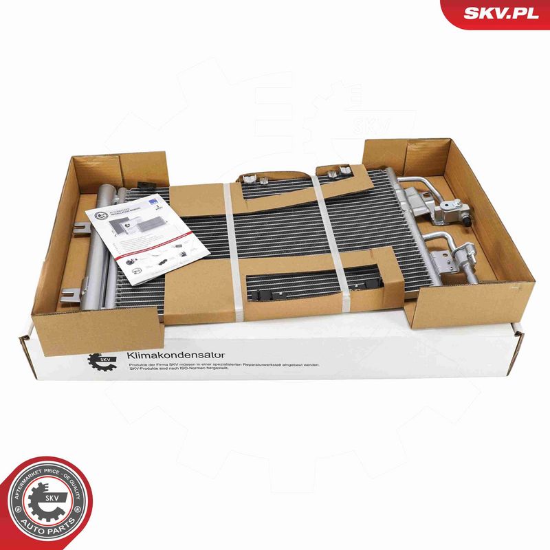 ESEN SKV 86SKV017 Condenser, air conditioning