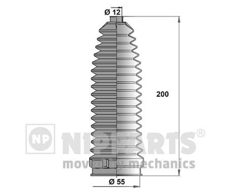 NIPPARTS gumiharang készlet, kormányzás N2843019