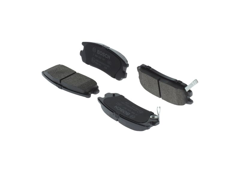 Piduriklotsi komplekt, ketaspidur, BOSCH 0 986 424 367