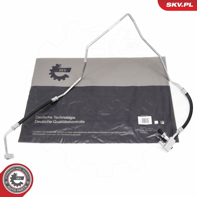 Kõrgsurve-, madalsurvetorustik, kliimaseade, ESEN SKV 54SKV614