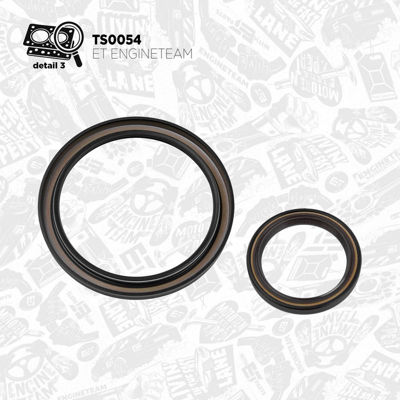 ET ENGINETEAM TS0054 Gasket Kit, crankcase