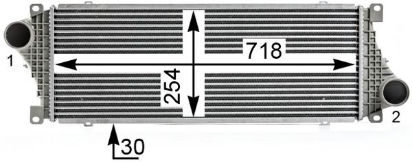 MAHLE CI 18 000S Charge Air Cooler