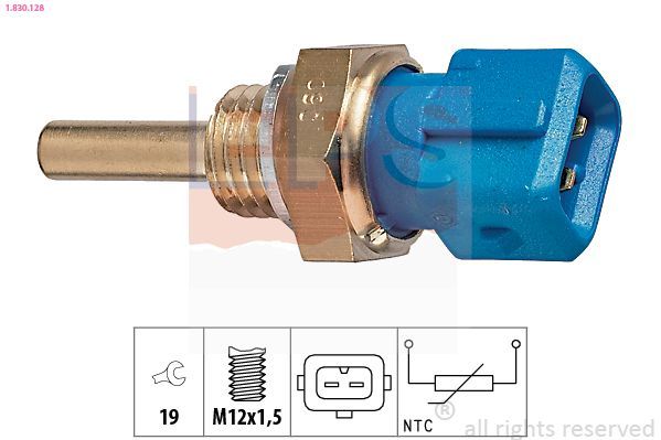 Sensor, temperatura del refrigerante