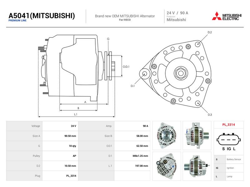 Prekės atitinka OEM kodą: 1516506R