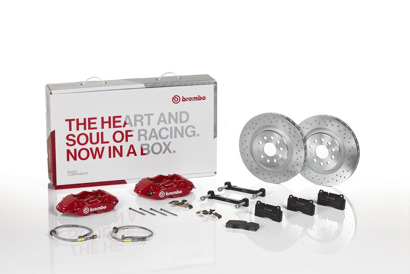 BREMBO nagy teljesítményű fékkészlet 1P4.7002A_