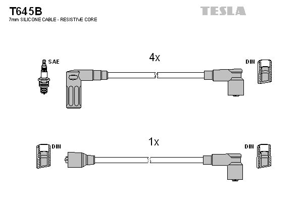 Комплект электропроводки TESLA