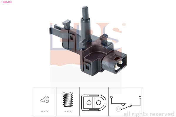 Перемикач, ліхтар заднього ходу, Eps 1860165