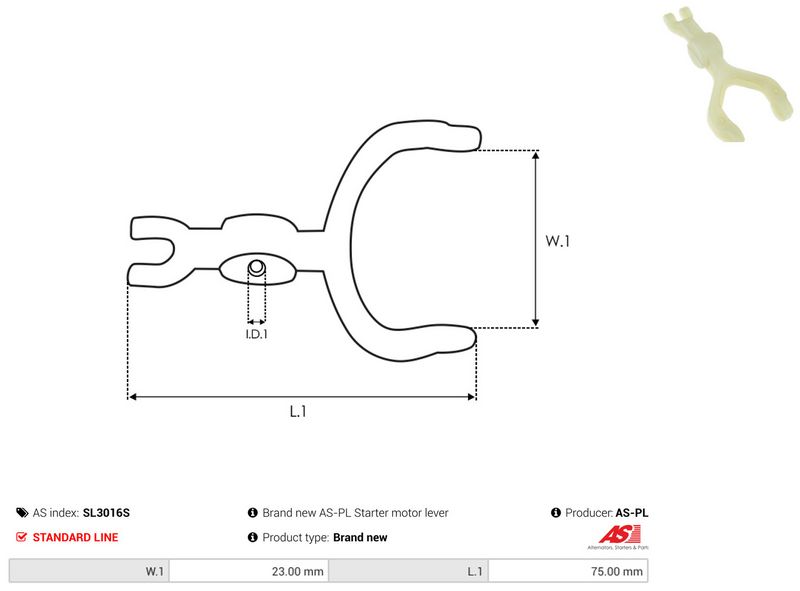 Starterihoob, Karburaator, AS-PL SL3016S