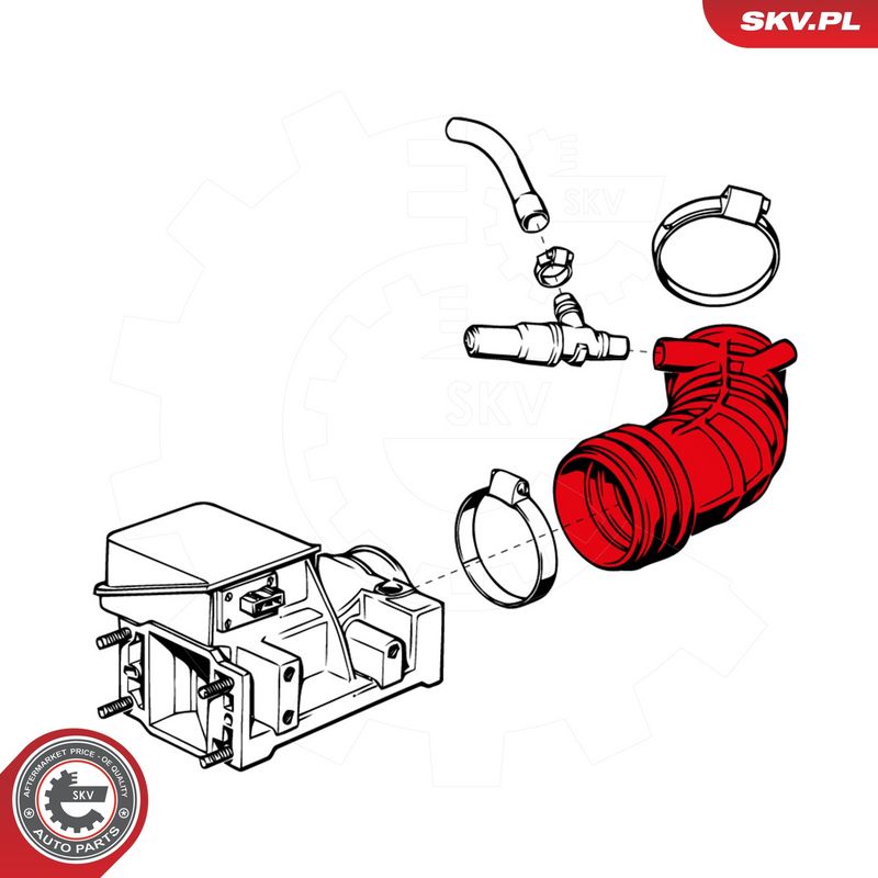 Õhutoru, õhufilter, ESEN SKV 24SKV478