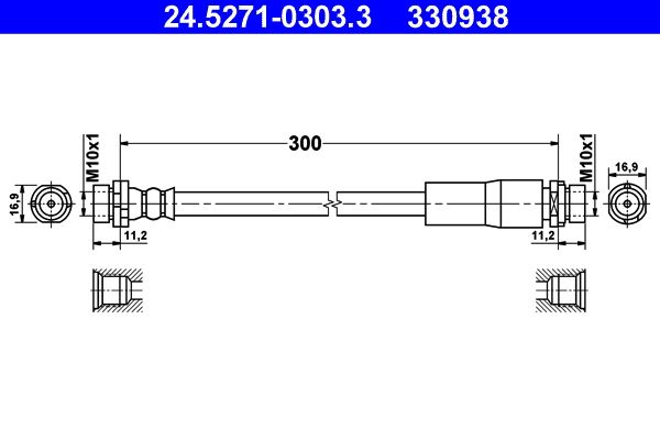 Furtun frana 24.5271-0303.3 ATE