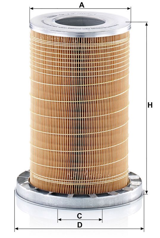 Õhufilter, MANN-FILTER C 19 384, 1