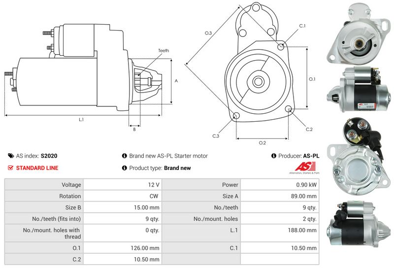 AS-PL S2020 Starter