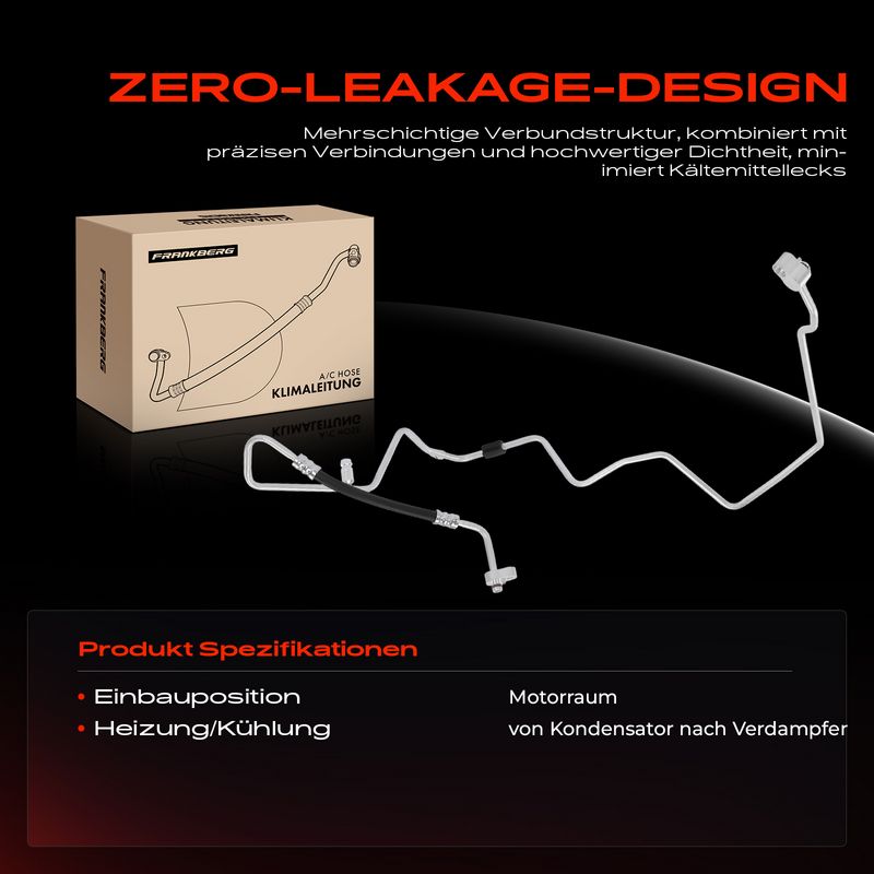 Frankberg 5481FB0061790 High/Low-pressure Line, air conditioning