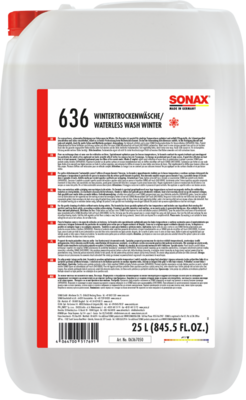 Șampon auto SONAX Waterless Wash Winter 06367050