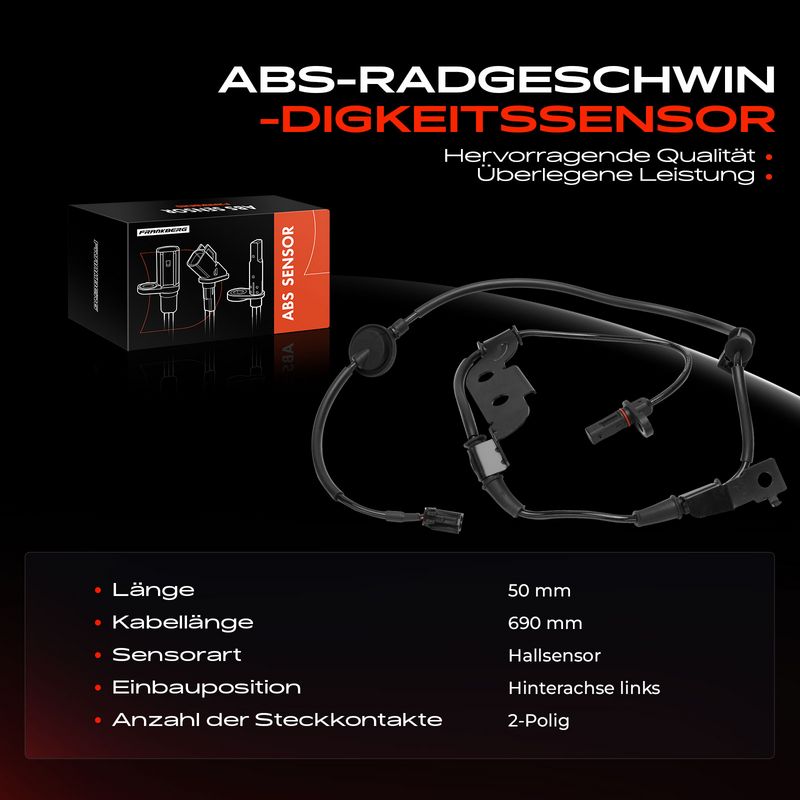 Frankberg 5481FB0031384 Sensor, wheel speed