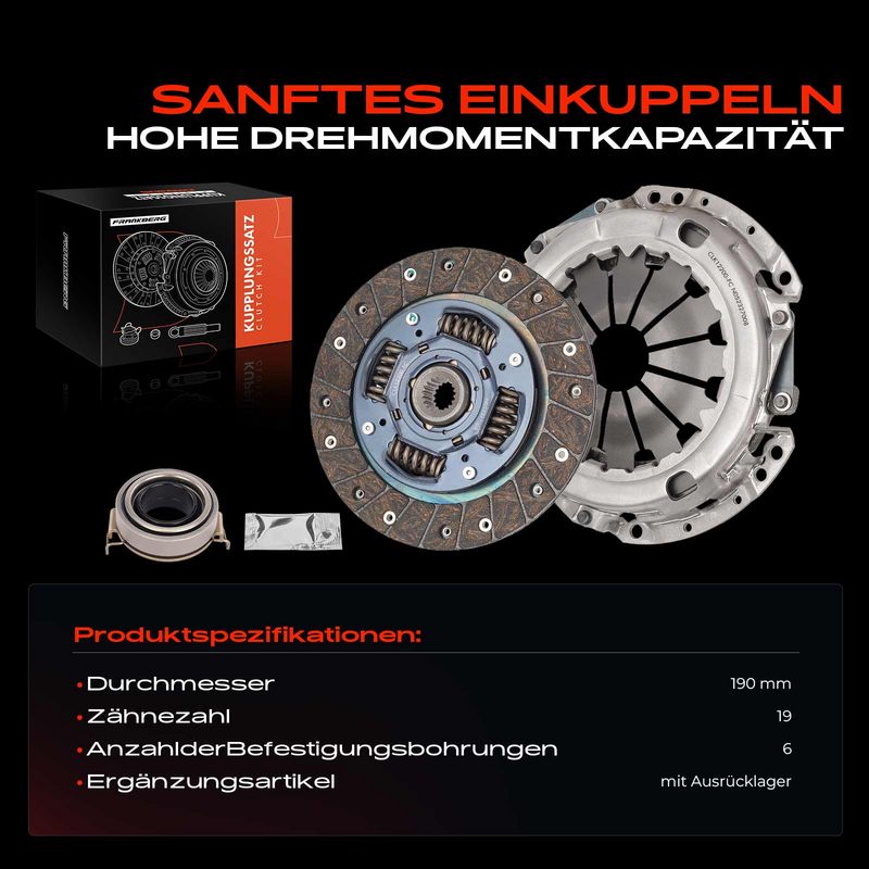 Frankberg 5481FB0037550 Clutch Kit