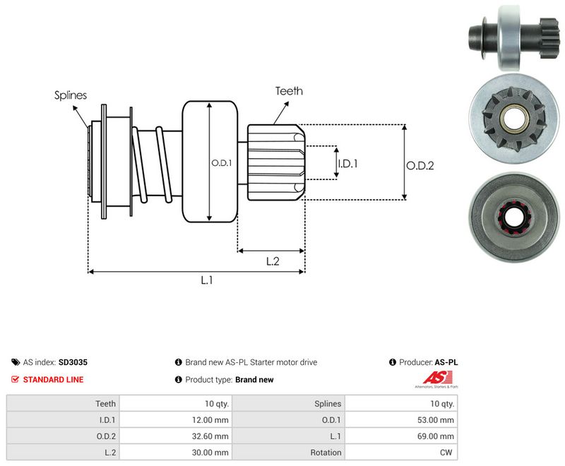 Vabajooks, starter, AS-PL SD3035