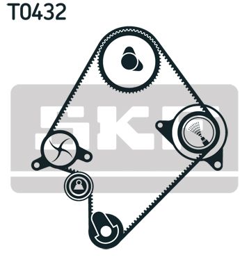 SKF VKMA 94009 Timing Belt Kit