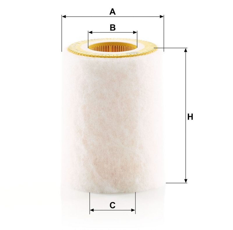 Filtru aer C 1036/2 MANN-FILTER
