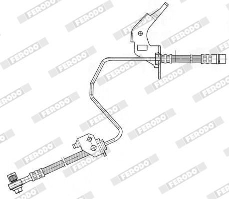 Brzdová hadice FHY2606