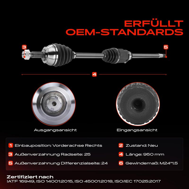 Frankberg 5481FB0010416 Drive Shaft