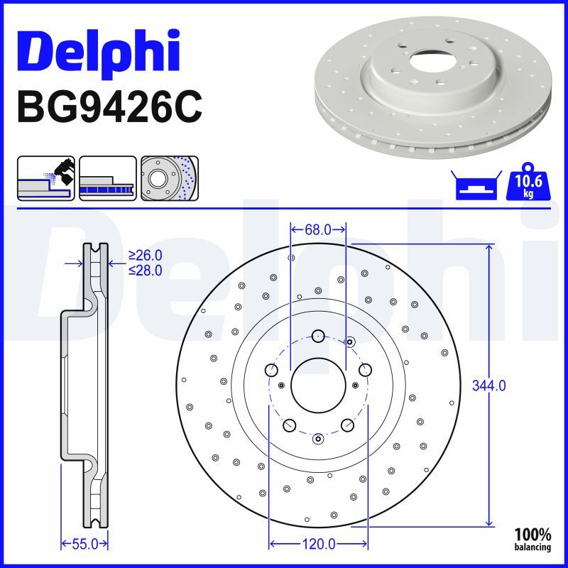 Piduriketas, DELPHI BG9426C