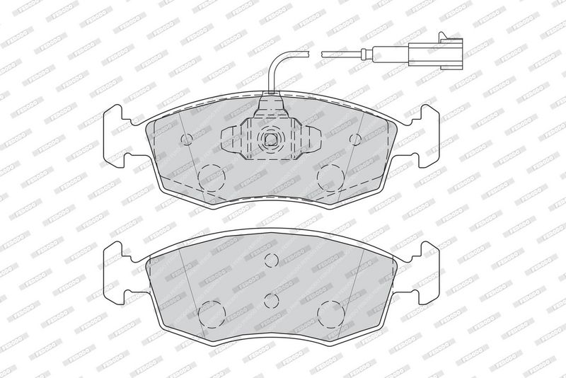 FERODO Plaquettes de frein à disque FDB4353