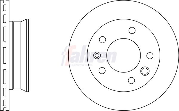 Fahren Brake Disc FBD6104