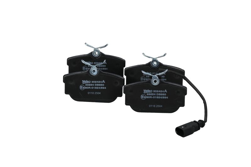 Piduriklotsi komplekt, ketaspidur, VALEO 302424A