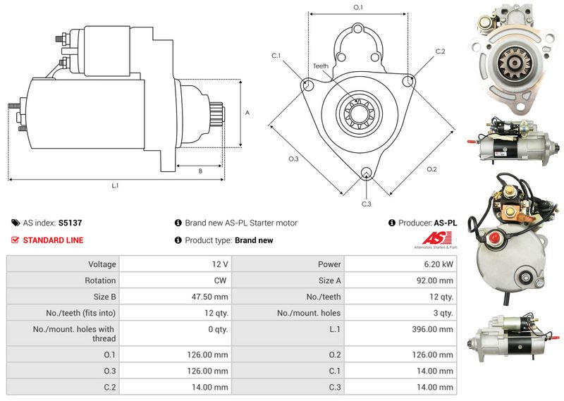 AS-PL S5137 Starter