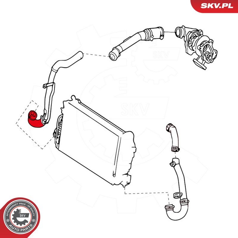 Laadimisõhu voolik, ESEN SKV 24SKV673