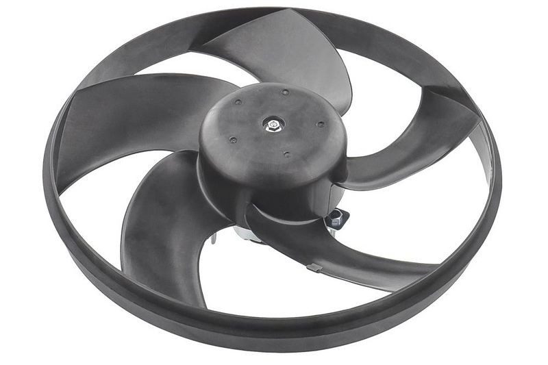 Ventilator, motorkøling