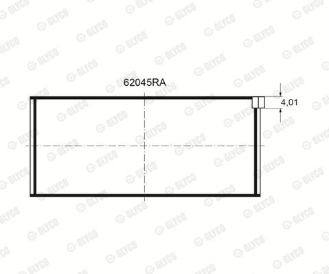 Вкладыш шатунный для моделей: CITROËN (ZX, LNA,AX,BX,BX,C15,VISA,SAXO,BERLINGO,BERLINGO,XSARA,XSARA,XSARA,ZX,XSARA,VISA