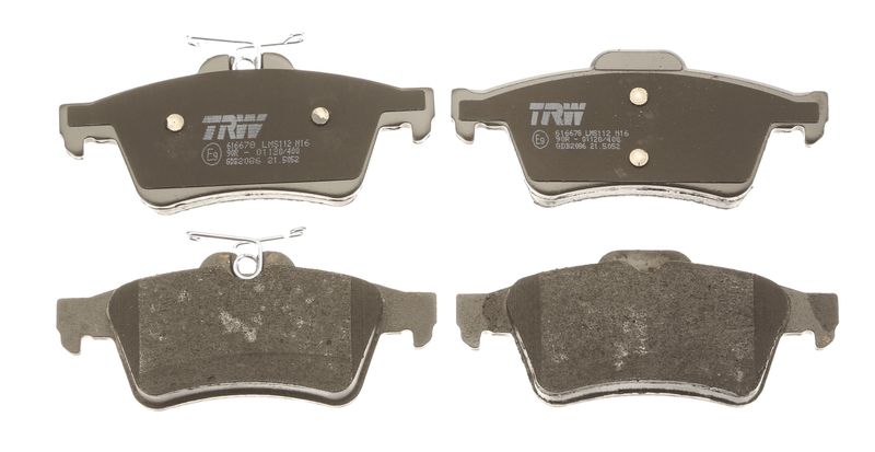 TRW GDB2086 Brake Pad Set, disc brake